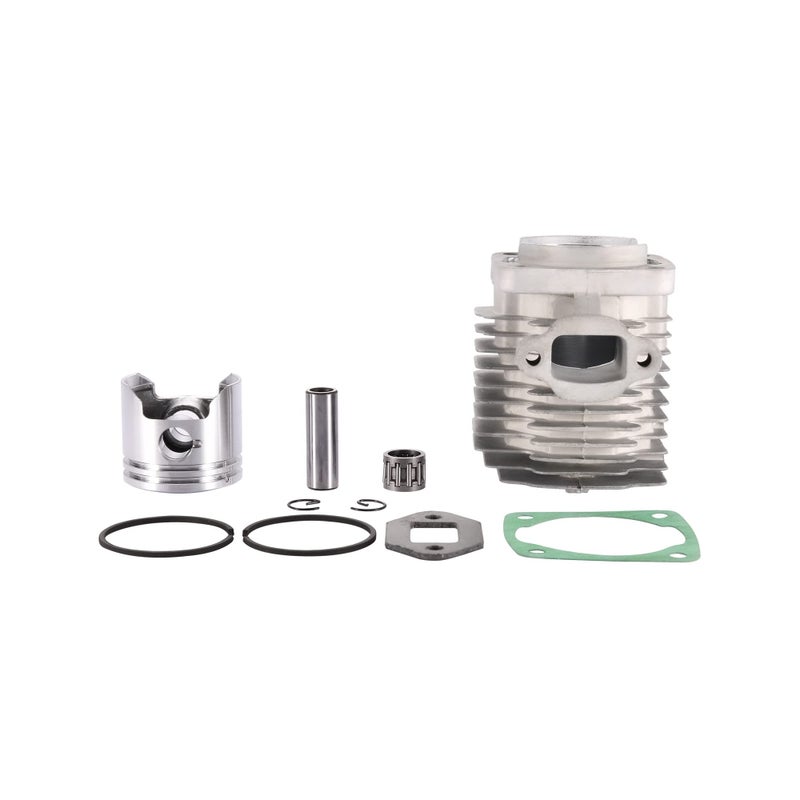 WOOSTAR 44mm Big Bore Cylinder with Piston Ring Kit Replacement for 2 Stroke 43cc 47cc 49cc Scooter Mini Pocket Bike - Image 1